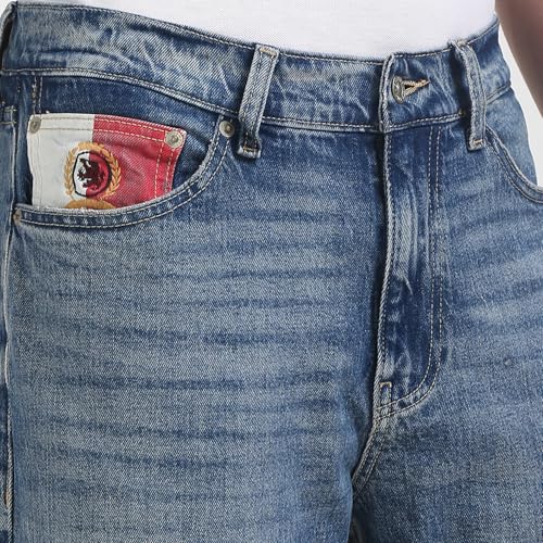 Tommy Hilfiger Mens Blue Color Jeans (34)