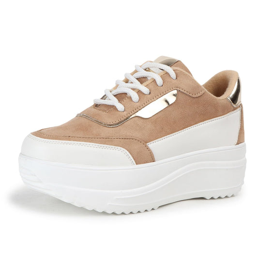 Vendoz Women Casual Brown Shoes