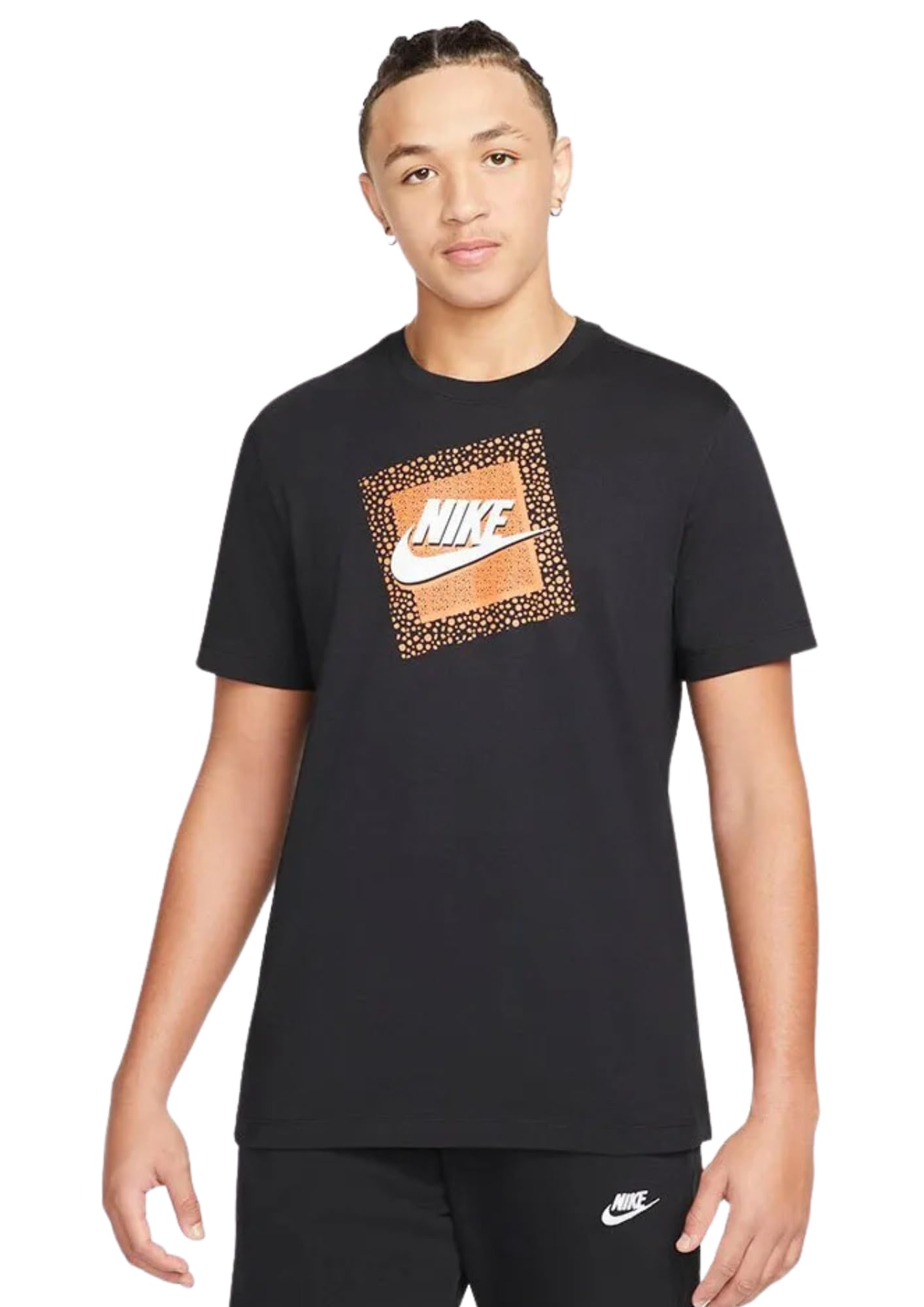 NIKE Men's Athletic Fit T-Shirt (DZ4569-010_Black
