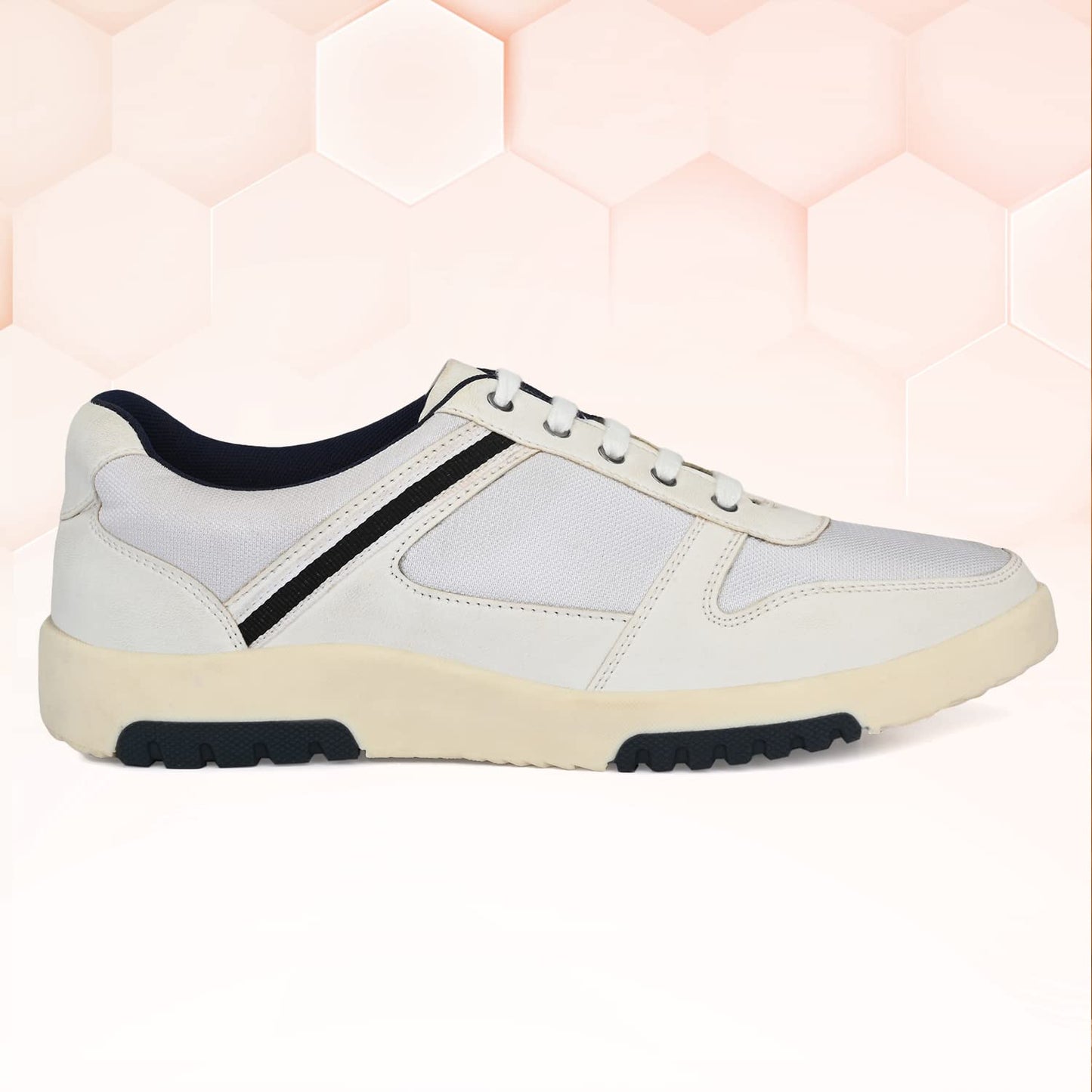 Centrino Casual Shoe for Men | Trendy Sneaker with Soft Cushioned Insole | Stylish, Durable & Comfortable Design | Ideal for Everyday Casual Wear & Outings 6007-01_White_8