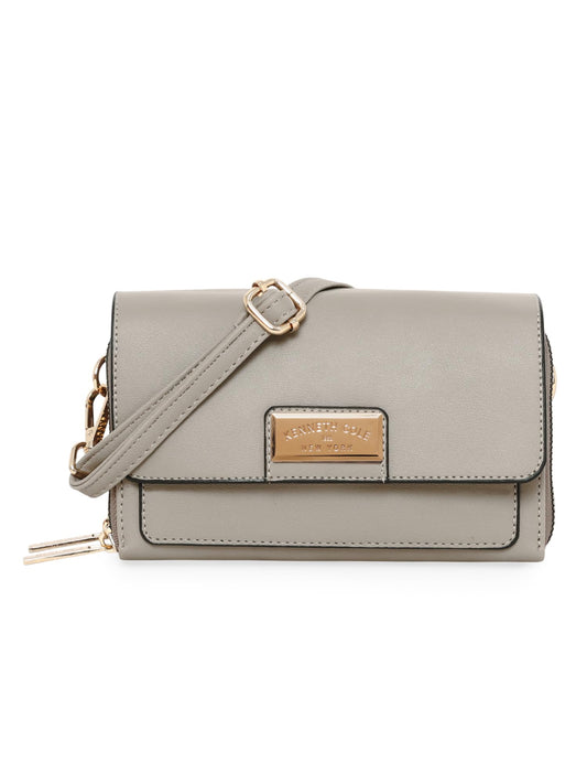 KENNETH COLE stylish & trendy Women's Broxa Flap Over Sling Bag | Ladies Purse Handbag for Women and Girls