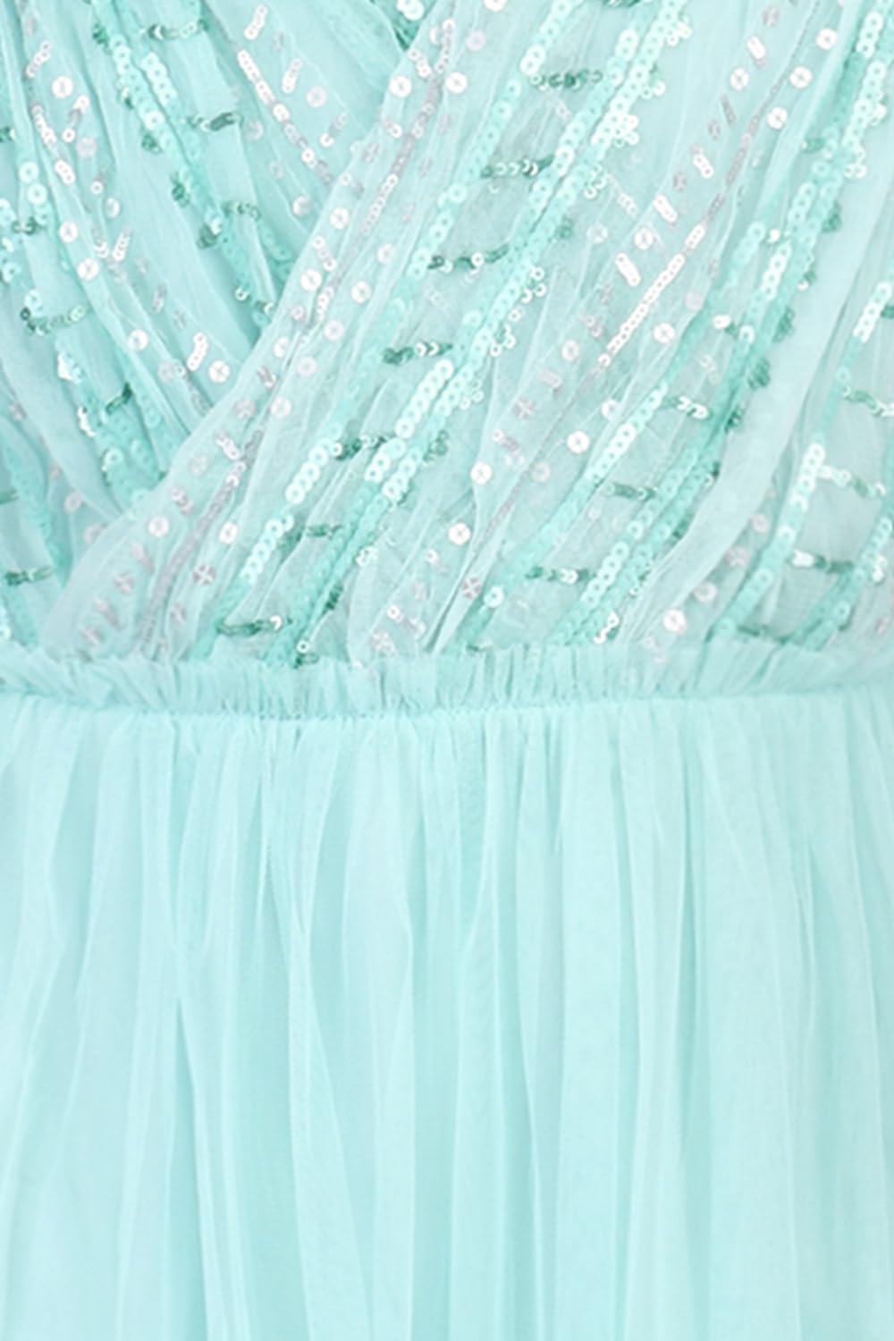 Allen Solly Girl's Synthetic A-Line Knee-Length Dress (AGDRERGFM68839_Medium Blue_13 Years-14 Years)