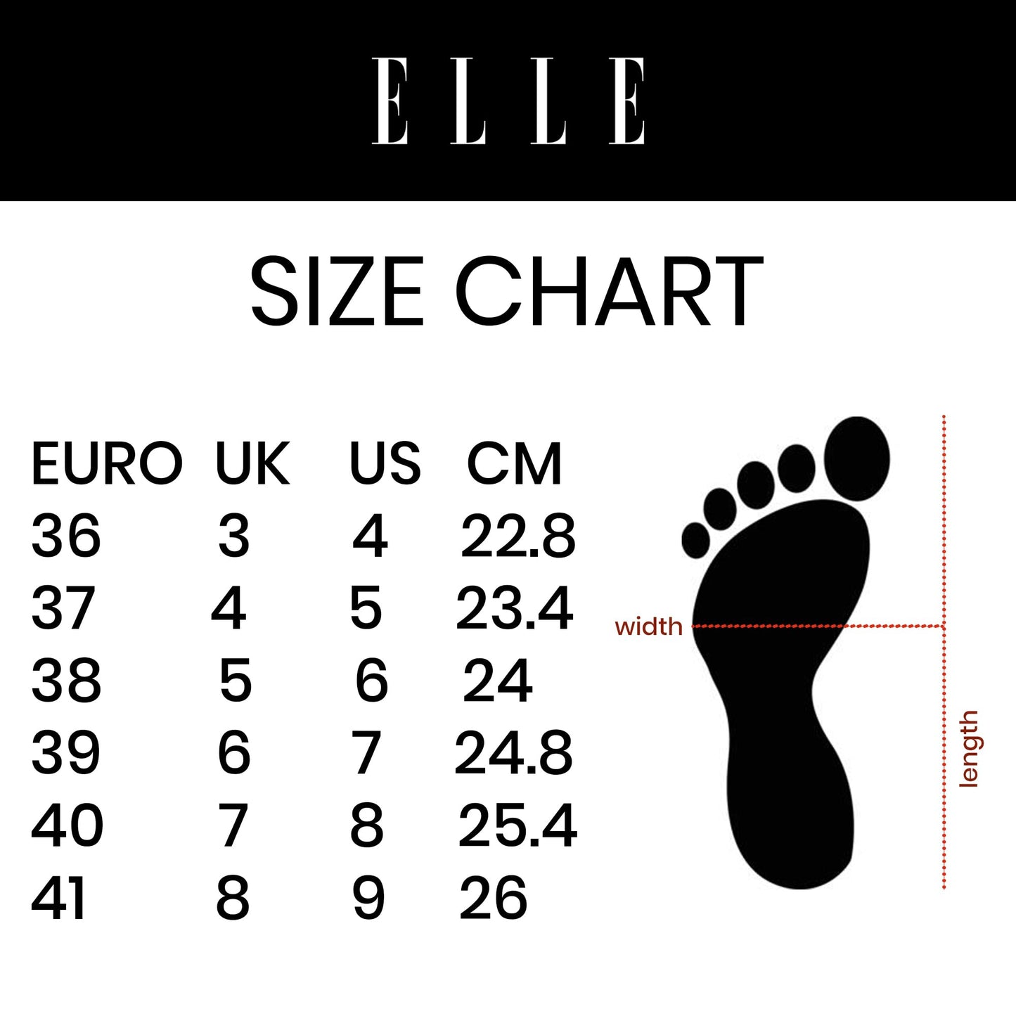 ELLE Women Shoes, Black, UK-6