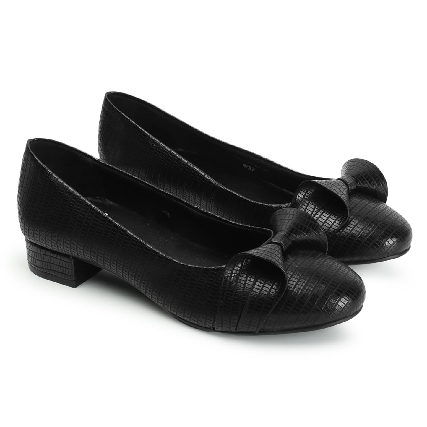 Carlton London Women's Slip On Pumps Colour-Black, Size-UK 6