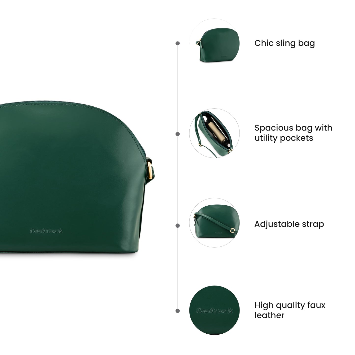 Fastrack Women's Western (Malachite Green)