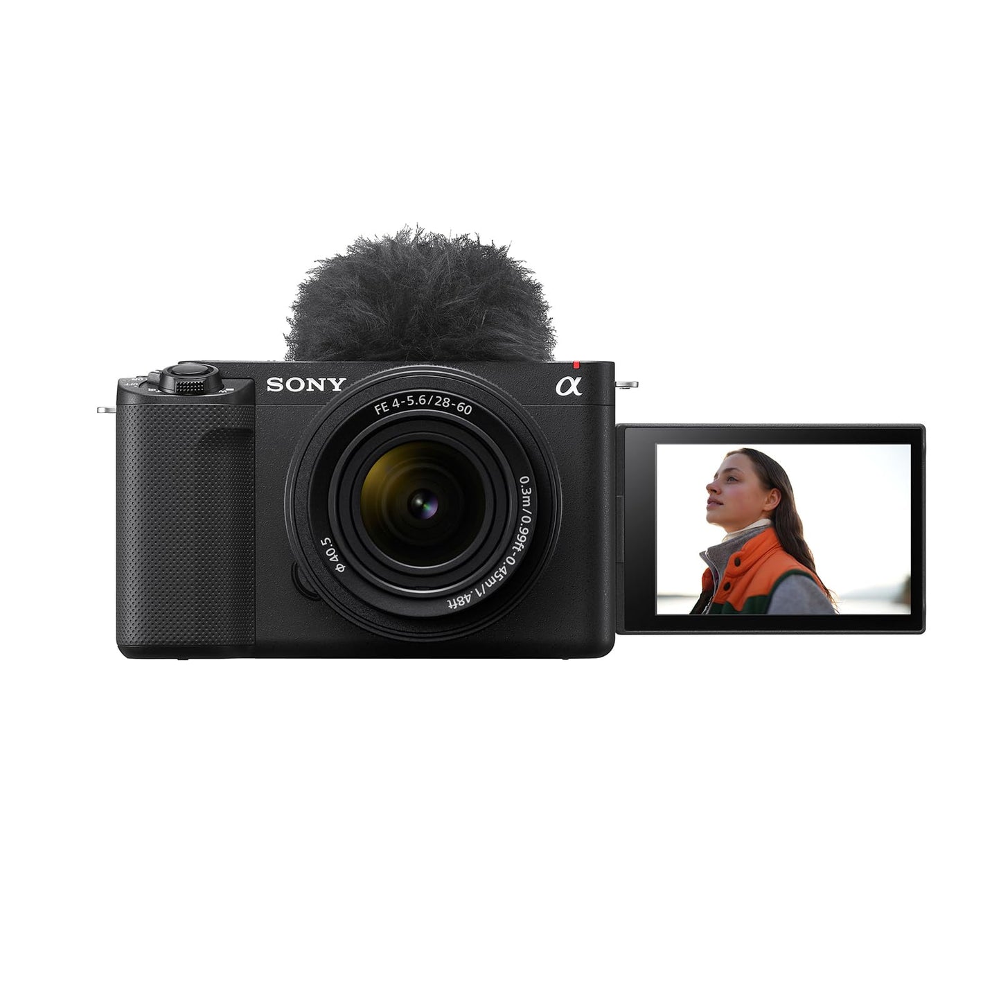 Sony Alpha ZV-E1L Full-Frame Interchangeable-Lens Mirrorless vlog Camera (with 28-60mm Zoom Lens)| Made for Creators | 12.1 MP | Artificial Intelligence Based Autofocus | 4K 120p Recording – Black