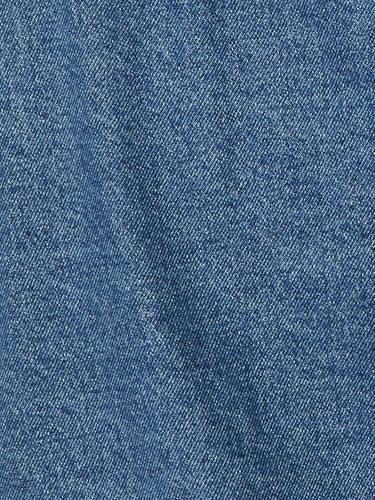 Max Men Washed Denim Jacket (Blue_XXL)