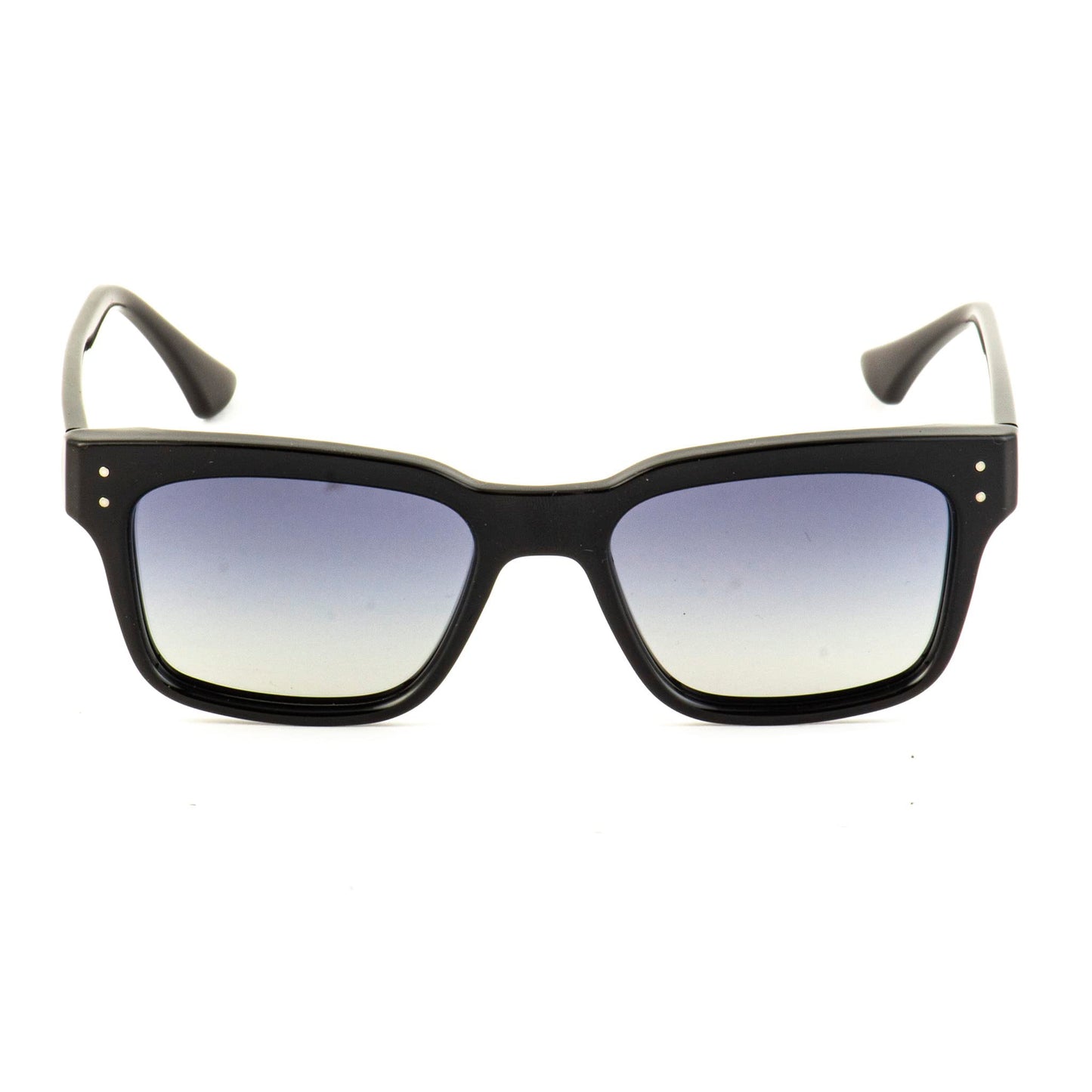 UNITED COLORS OF BENETTON blue lens with gradiant square sunglass full rim black frame