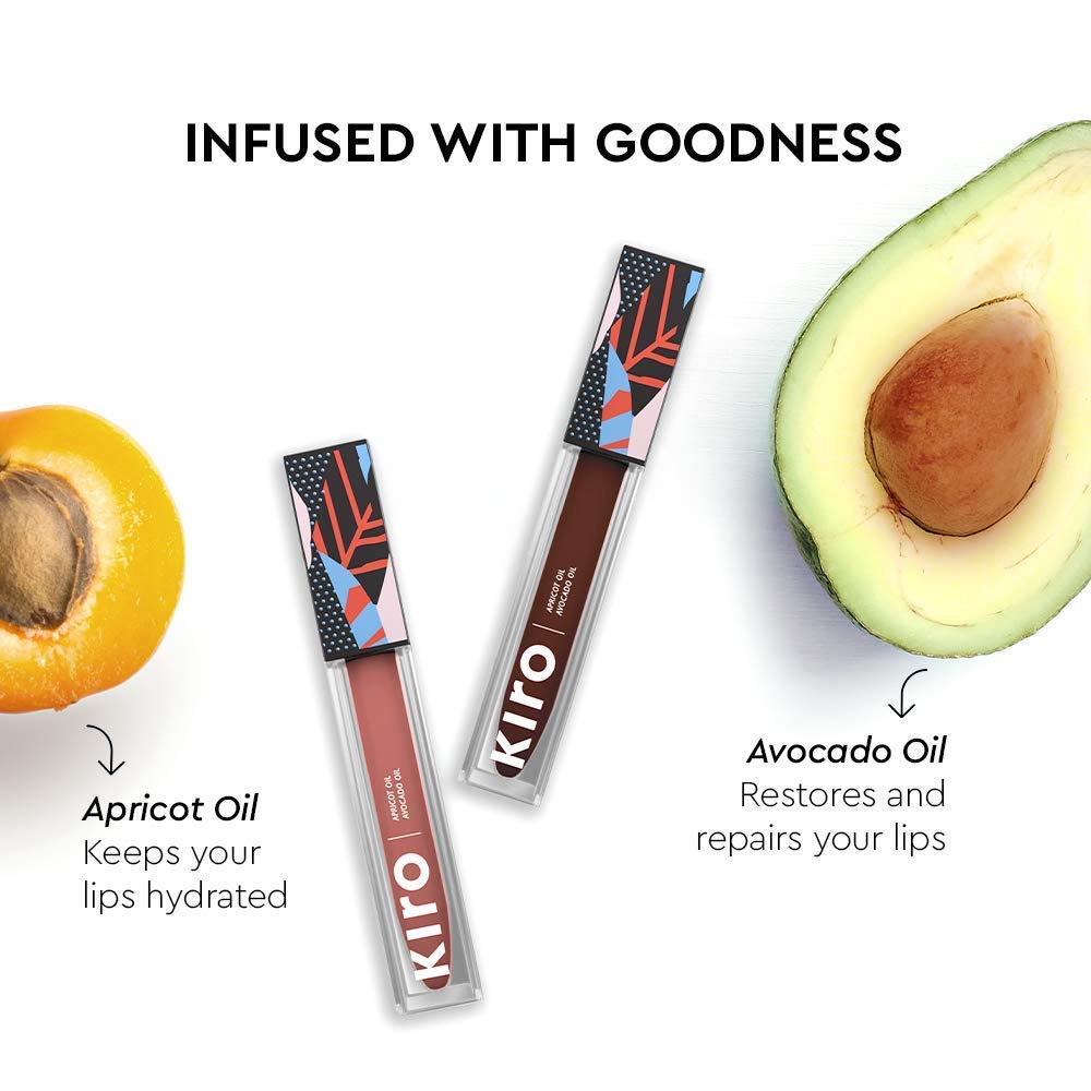 Kiro Non-Stop Airy Matte Liquid Lipstick - Nude Lily (Blush Pink), 5ml | Super-Pigmented, Long-Lasting, hydrating | Waterproof, Smudge-Proof, Lightweight | Infused with Avocado & Apricot Oil