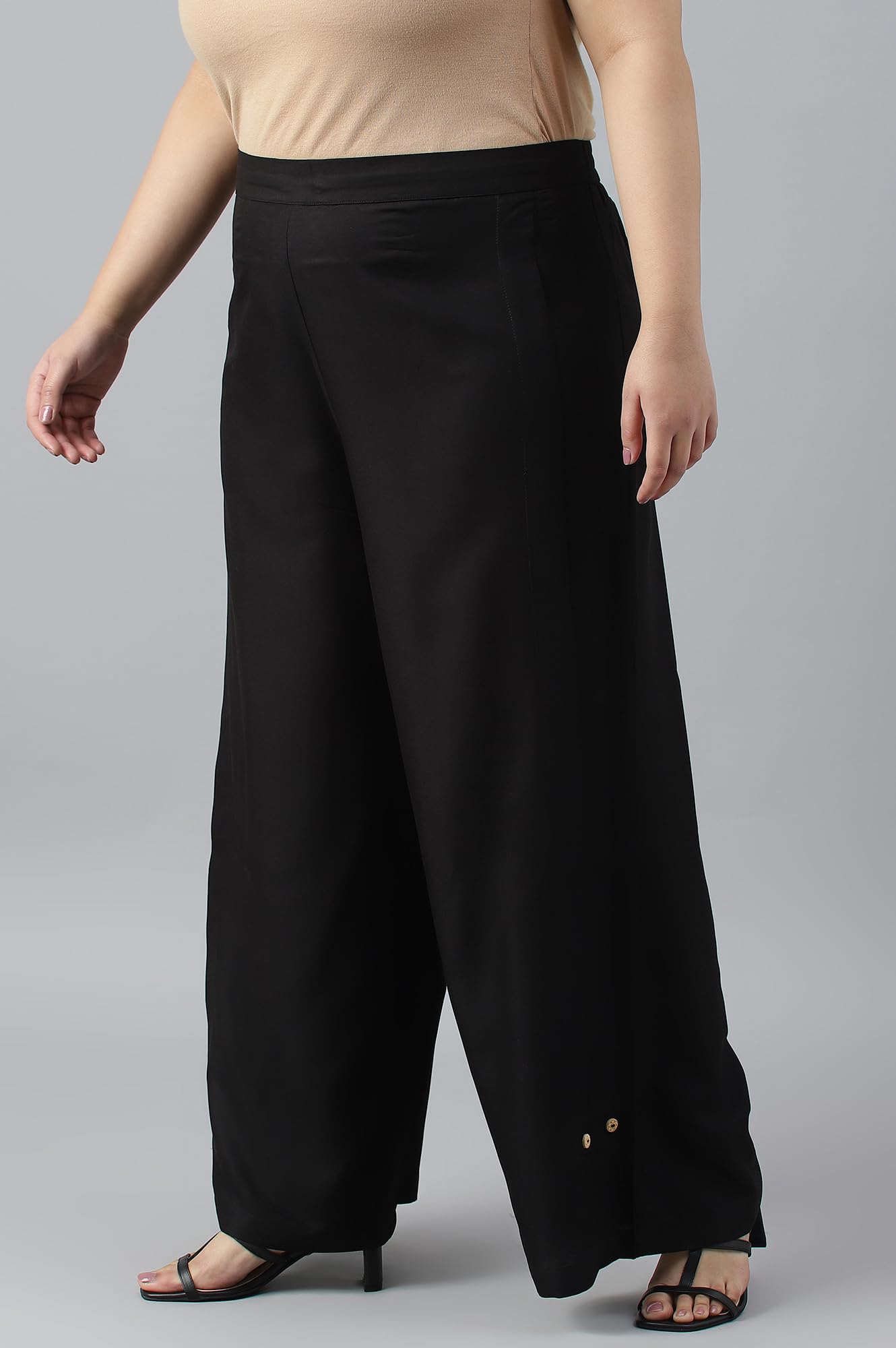 W Strechable Parallel Pants for Women | Trousers for Women | W for Woman