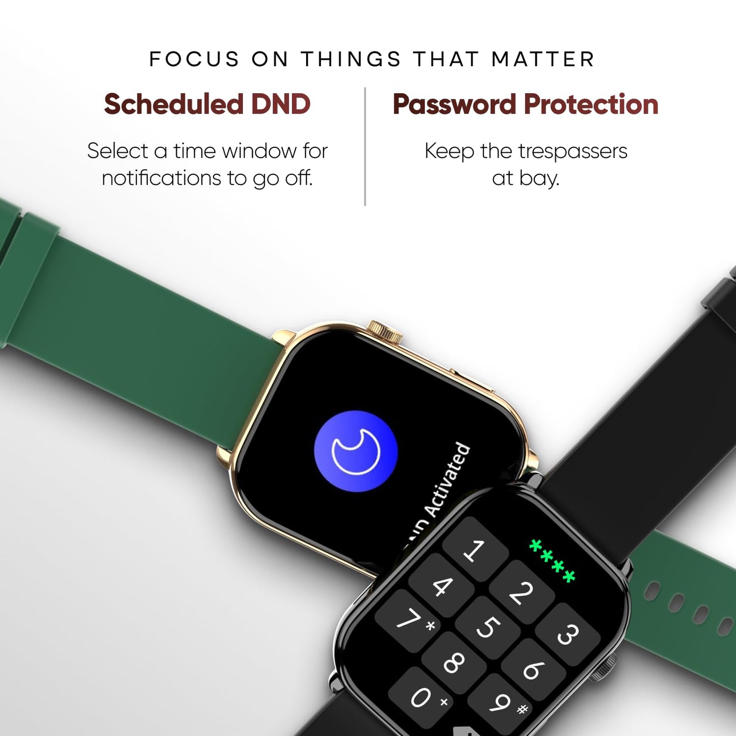 Noise ColorFit Pulse 4 Pro Smartwatch - Rose Pink