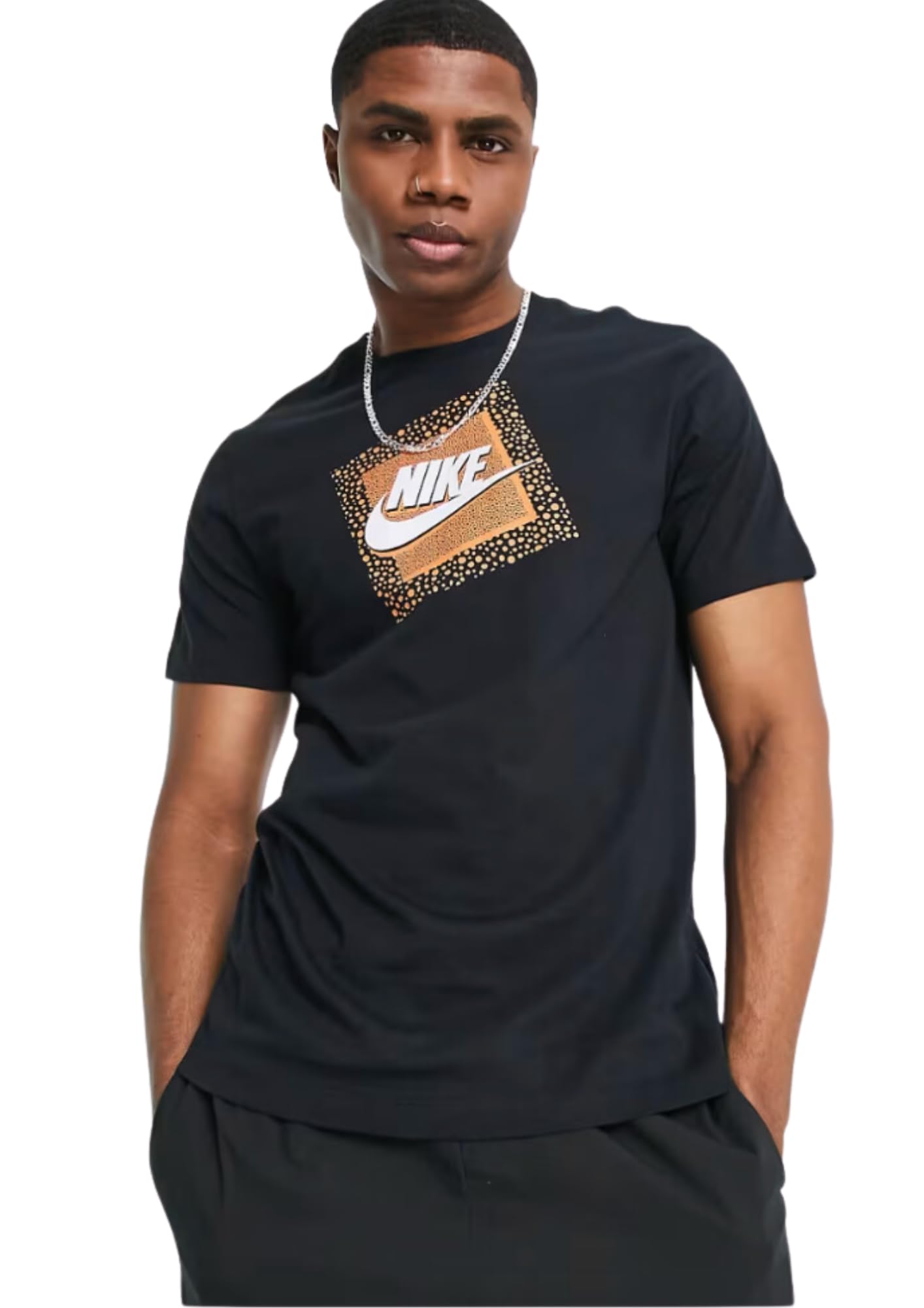 NIKE Men's Athletic Fit T-Shirt (DZ4569-010_Black