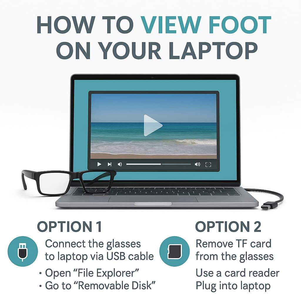 FREDI HD PLUS Smart Eyewear Camera with 1080p Video & Photo | Supports 64GB TF Card | USB Rechargeable Glasses Camera | Stylish Wearable for Office, Classroom, Outdoor & Travel Use