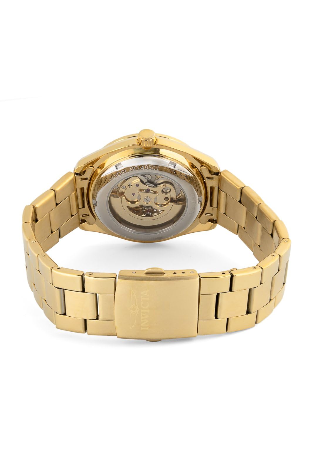 Invicta Objet D Art Automatic Gold Dial Analog Watch for - Men 49501