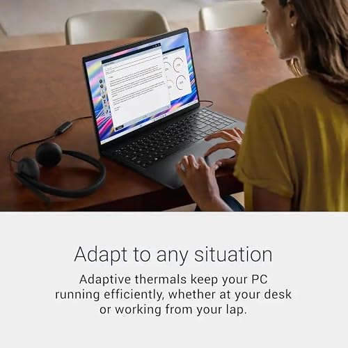 Dell 15.6" Touchscreen Business Laptop, Intel 12-Core Ultra 7 255U (Up to 5.2GHz AI PC), 16 GB DDR5 5600MT/s, 1 TB SSD, FHD Anti-Glare Display, Backlit KB, Wi-Fi 6, Copilot AI, Windows 11 Pro