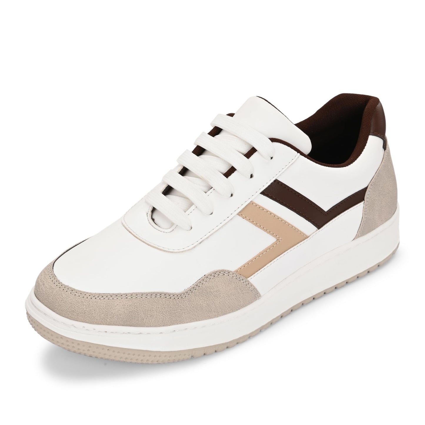 Cruiser Sneaker for Men | Ultimate Comfort & Style with Soft Cushioned Insole | Trendy Lace-Up Design for Casual Outfits & Everyday Wear 2629_CHICKU_9 UK