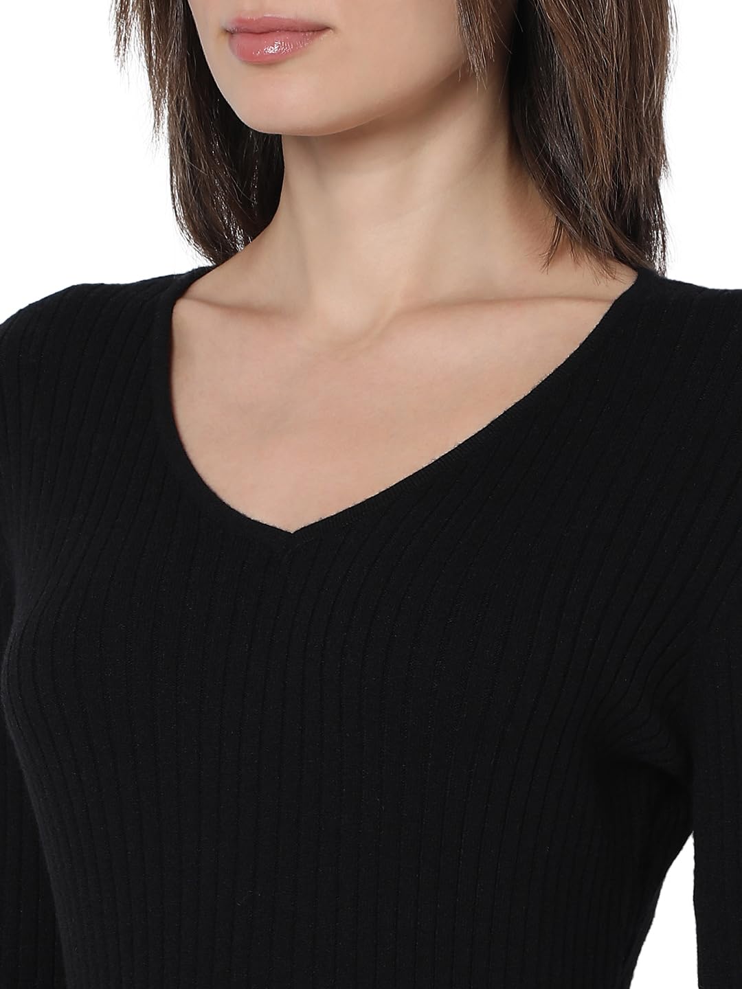 VERO MODA Women's Bodycon Black Dress