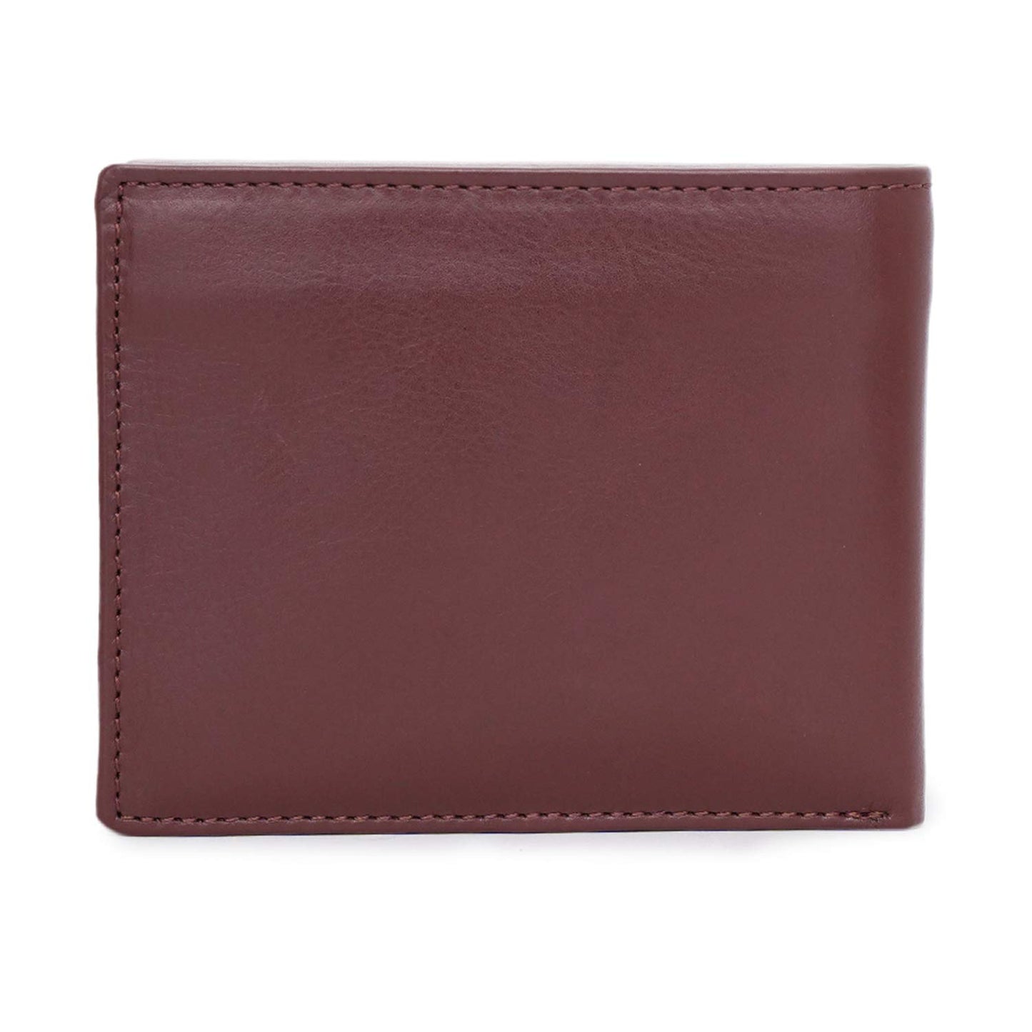 KARA Tan Bifold Genuine Leather Wallet for Men - Men's Wallet with Detachable Credit/Debit Card Holder
