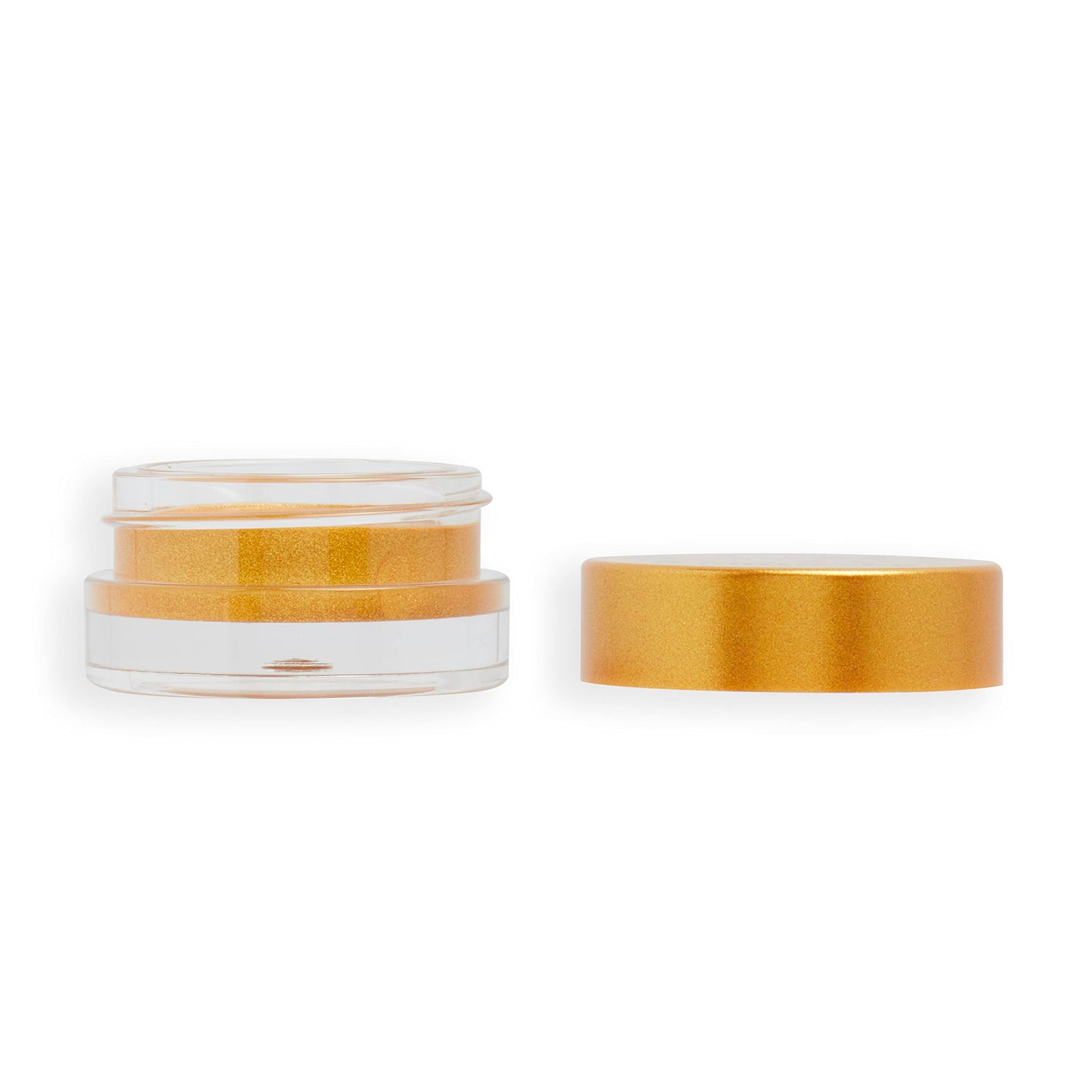 Makeup Revolution- Mousse Shadow- Gold | Creamy whipped mousse formula for soft focus |Non-sticky, cream-to-powder finish |Foil finish with longevity | Light-as-air mousse shadow | 4gm