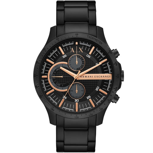 Armani Exchange A I X Men'S Hampton Chronograph Quartz Stainless Steel Black Dial Watch AX2429