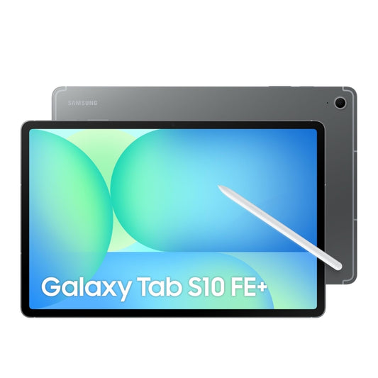Samsung Galaxy Tab S10 FE+, S Pen in-Box, 27.7 cm (13.1 inch) LCD Display, 8 GB RAM, 128 GB Storage, Wi-Fi + 5G Tablet, Gray