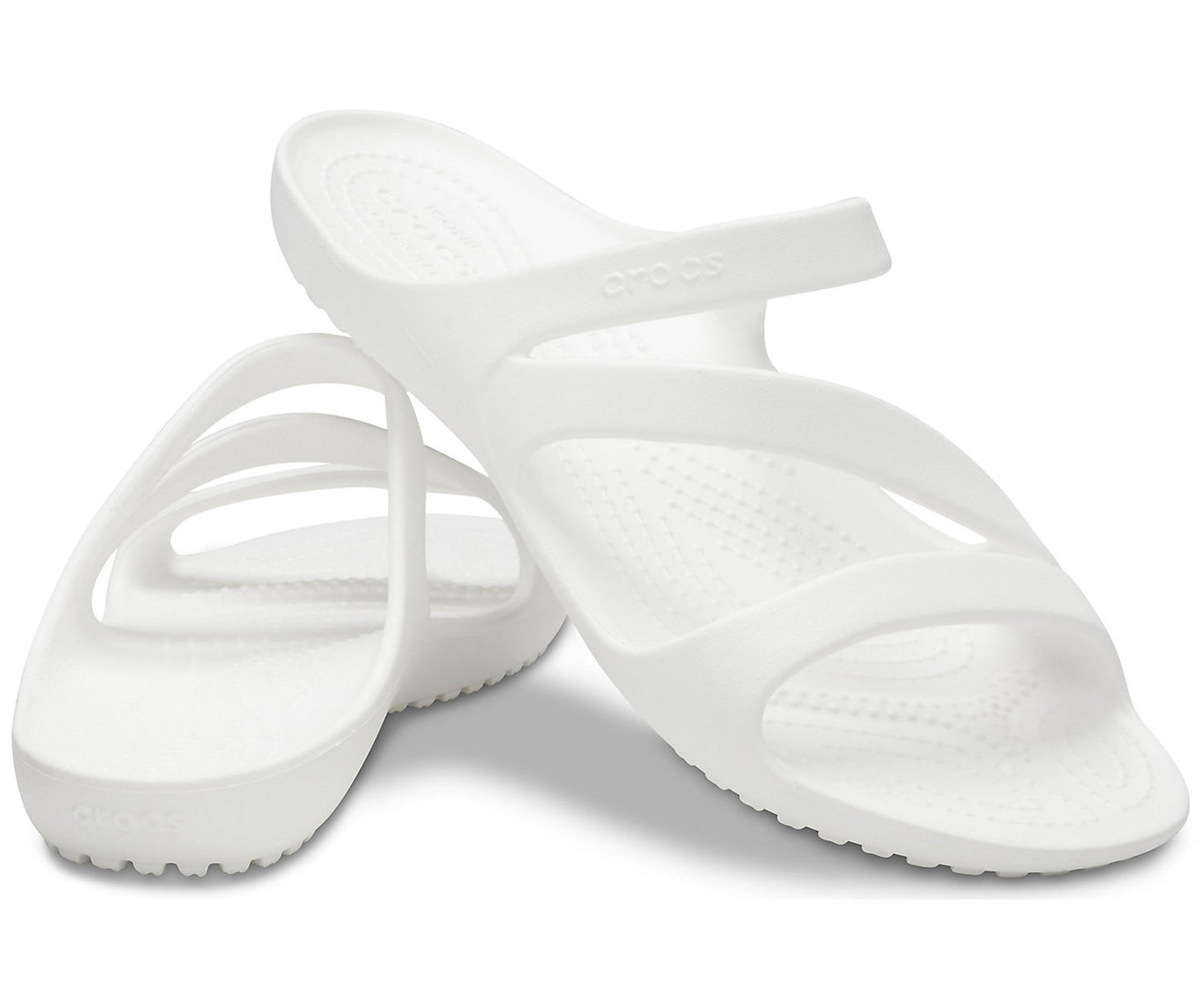 Crocs Women KadeeII White Sandal- (206756-100) - 7 UK Women (W9)