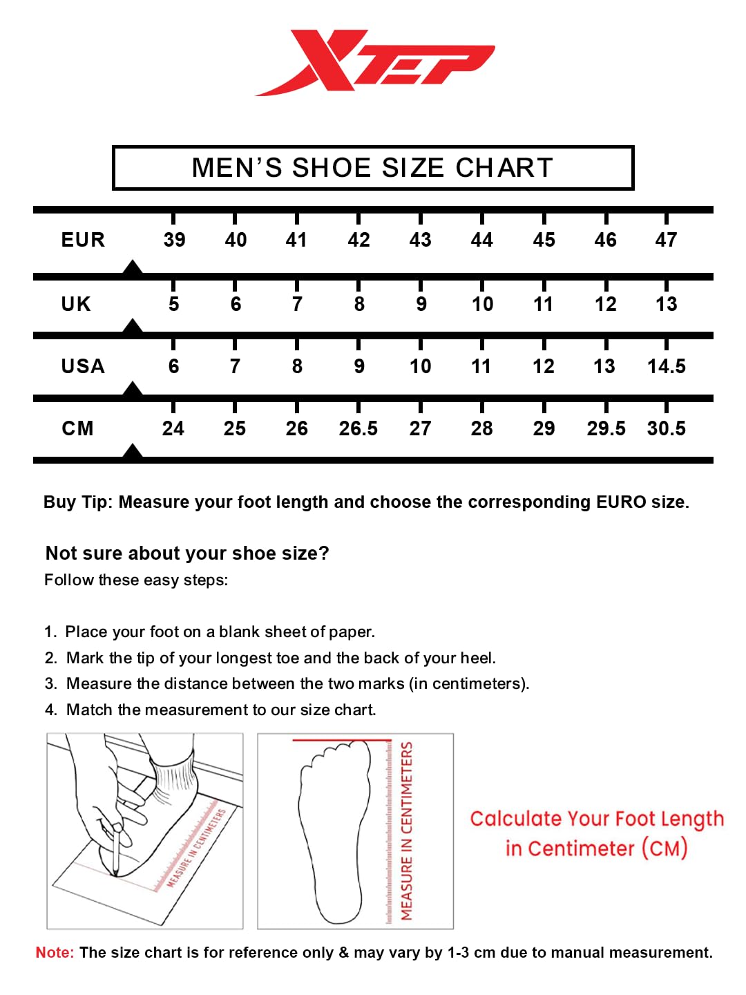 XTEP Men?s Shoes | Lightweight & Comfortabe