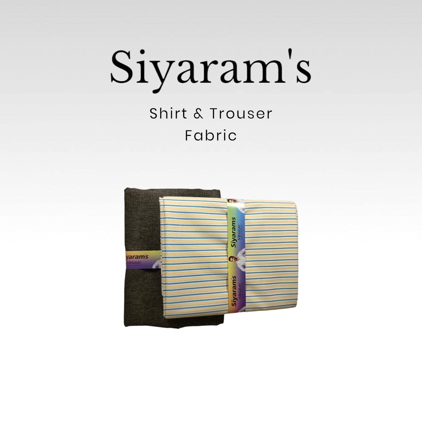 Siyaram's Unstitched Shirt Trouser Combo Set (Free Size)
