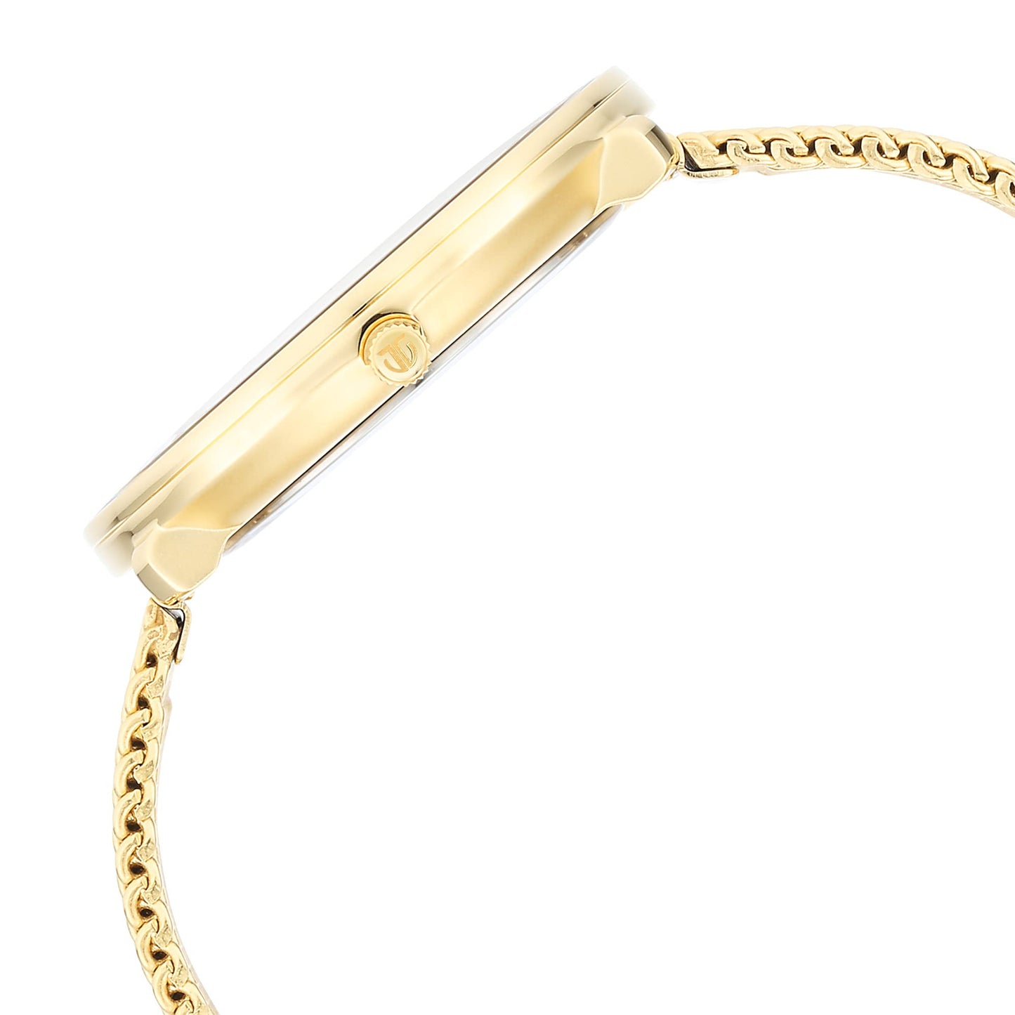 Titan Black and Gold Quartz Analog with Date Silver Dial Stainless Steel Strap Watch for Men-NS1849YM01/NT1849YM01