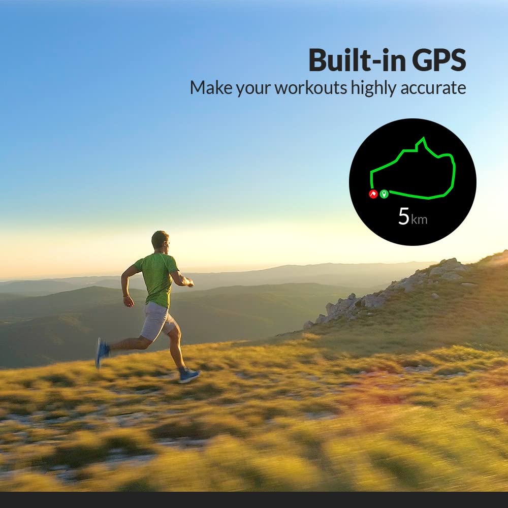 Titan Smart Pro Smartwatch with AMOLED Display,GPS,Temperature,Stress & Sleep Monitor,Multisport Tracker, SpO2,Women Health Monitor,5 ATM Water Resistance & Upto 14 Days Battery Life - 90149AP04(Red)