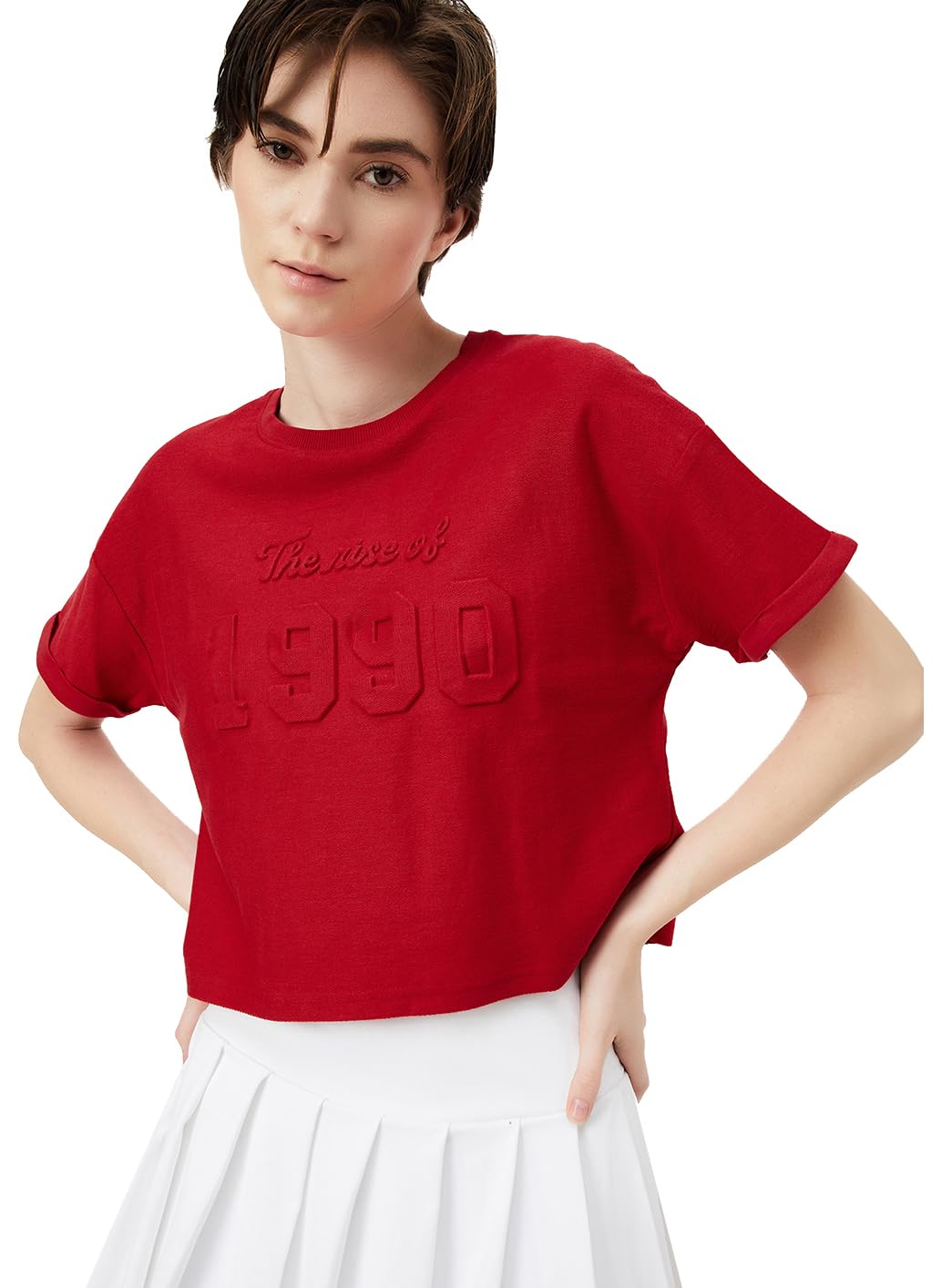 Max Women's Regular Fit T-Shirt (SP25SR06_Red