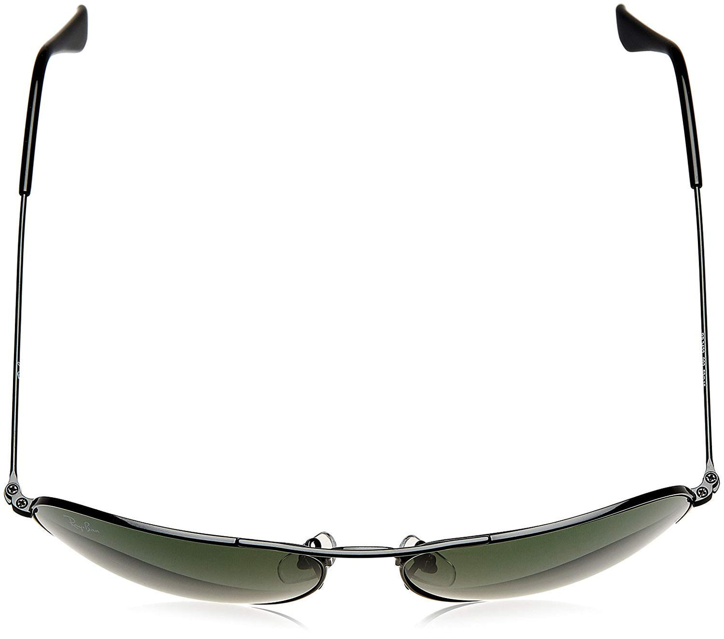 Ray-Ban UV Protected Pilot Sunglasses for Men( 0RB3432I|59 mm|Crystal Green)