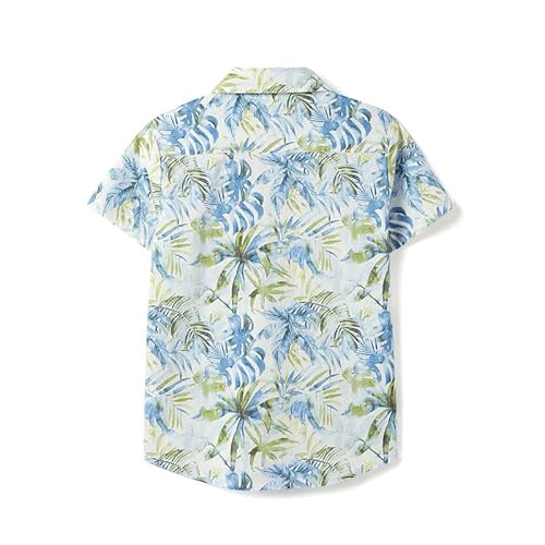 United Colors of Benetton Regular Fit Resort Collar Tropical Printed Shirt