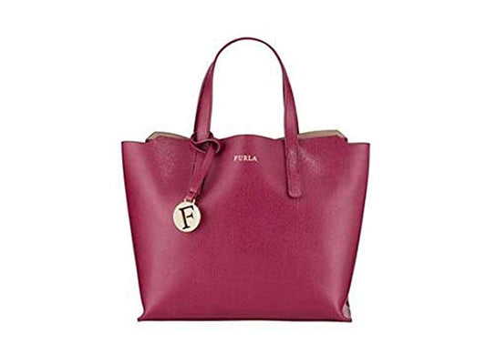 Furla Women's Tote Handbag, Saffiano Leather - Maroon, Maroon, Tote
