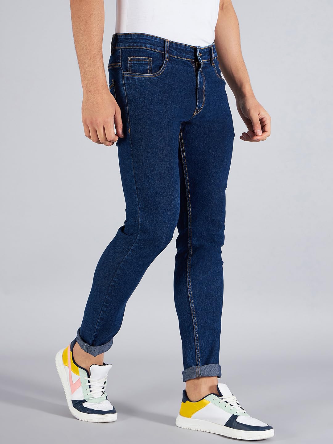 STUDIO NEXX Slim Fit Dark Cloud Jeans -VISTA11_DARKCLOUD_40