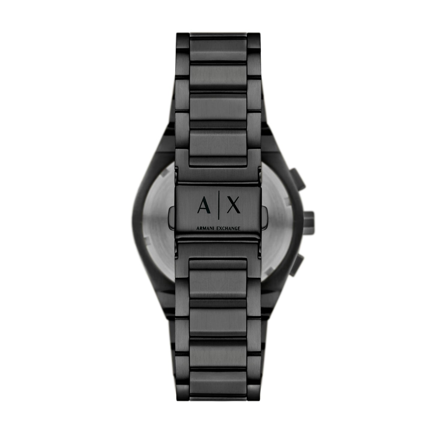Armani Exchange Stainless Steel Analog Black Dial Men's Watch-Ax4183, Band Color:Black