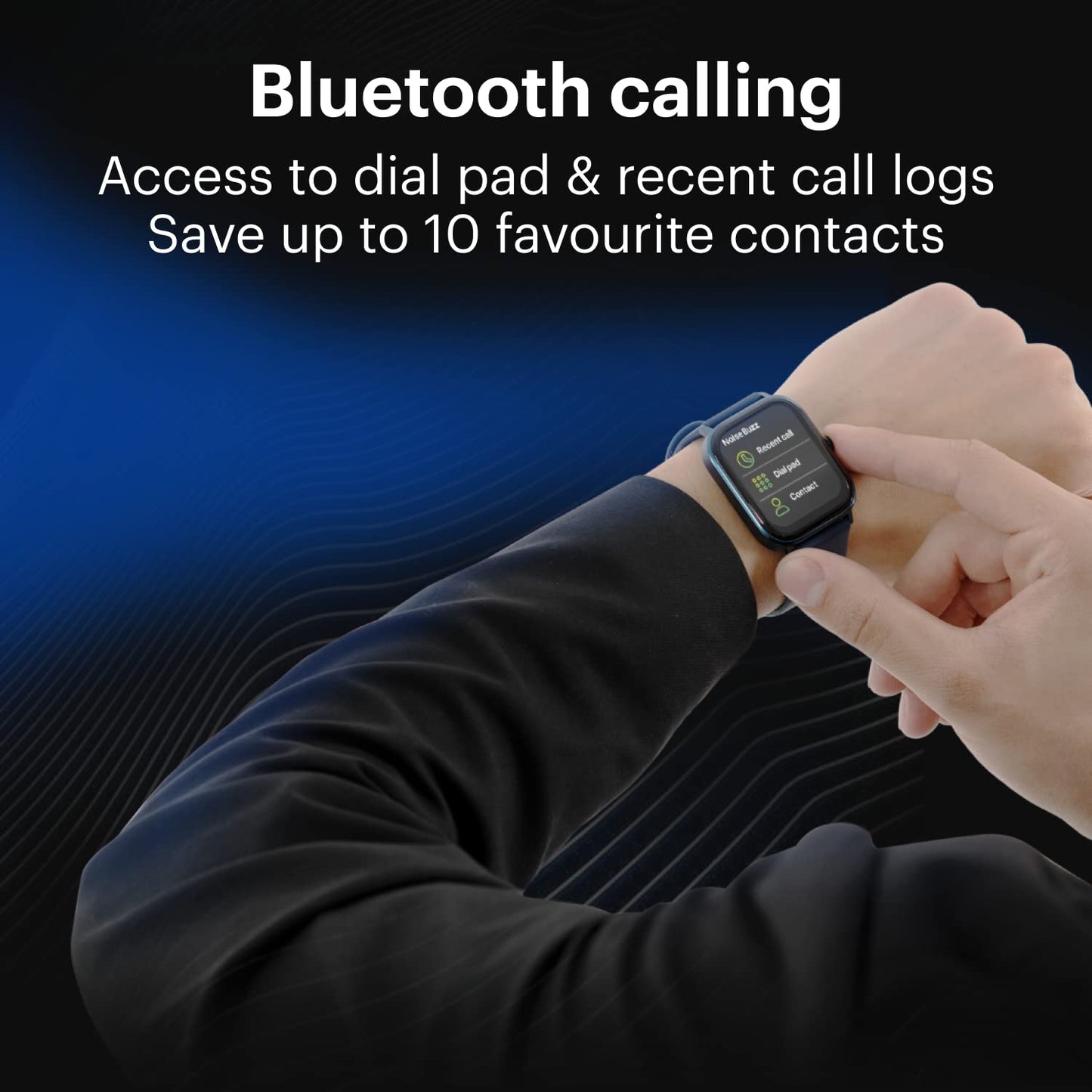 Noise Quad Call 1.81" Display, Bluetooth Calling Smart Watch, AI Voice Assistance, 160+Hrs Battery Life, Metallic Build, in-Built Games, 100 Sports Modes, 100+ Watch Faces (Deep Wine)