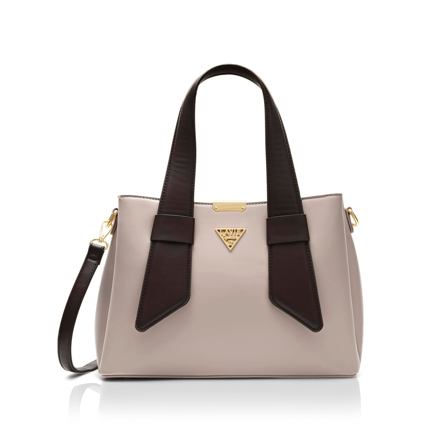 Lavie Signature Women's Nashville 3C Satchel Handbag for Women | Satchel Bag for Work | Ladies purse | Stylish Shoulder Bag | Gift For Women
