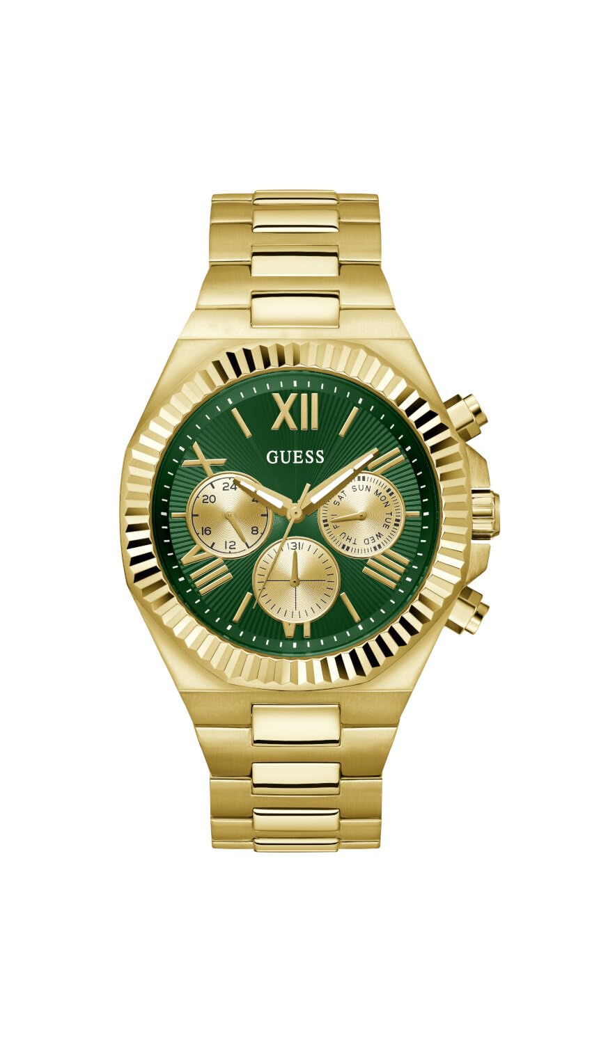 GUESS Analog Green Dial Men's Watch-GW0703G2