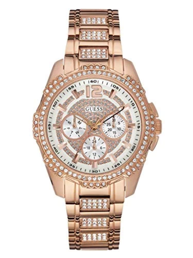 GUESS Analog Silver Dial Women's Watch-U0286L2M