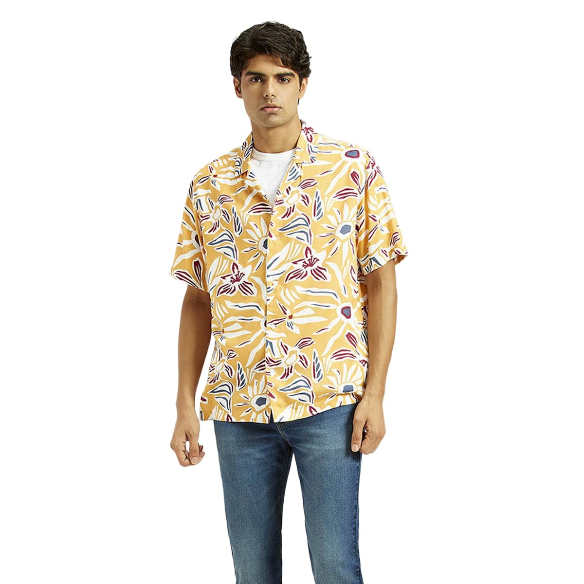 Levi's Men's Regular Fit Shirt (0036O-0019_Multi