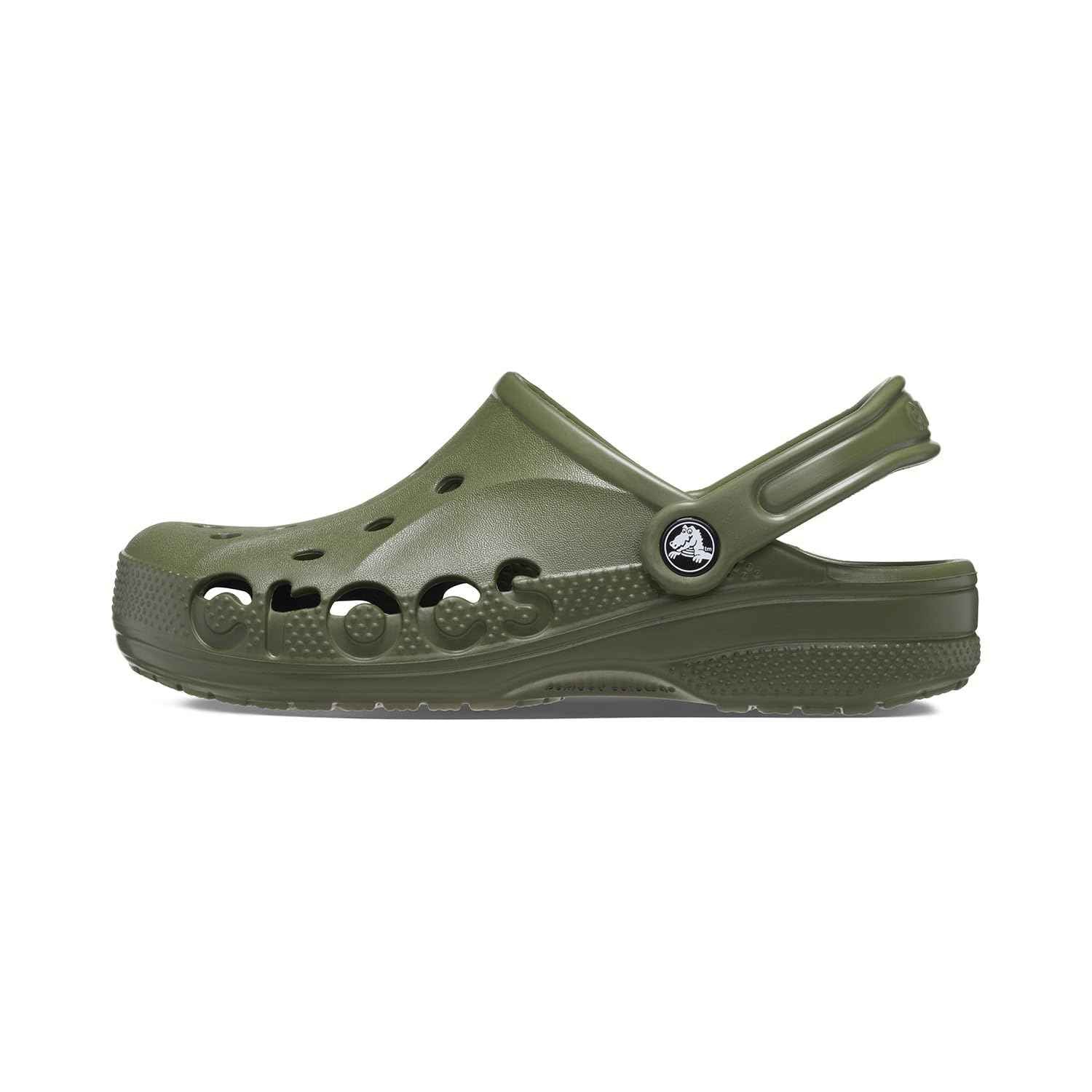 crocs Unisex-Adult Baya Army Green Clog - 7 UK Men/ 8 UK Women (M8W10) (10126-309)