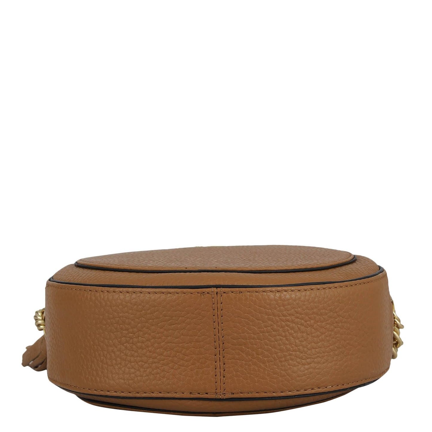 Da Milano Women's Leather Sling Bag - Caramel
