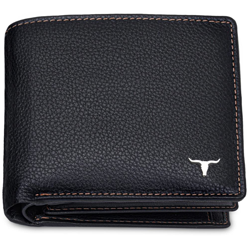 URBAN FOREST Charlie Black Leather Wallet for Men