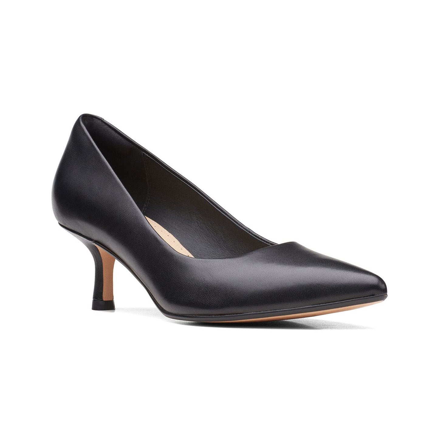 Clarks Violet55 Rae Black Leat UK-7