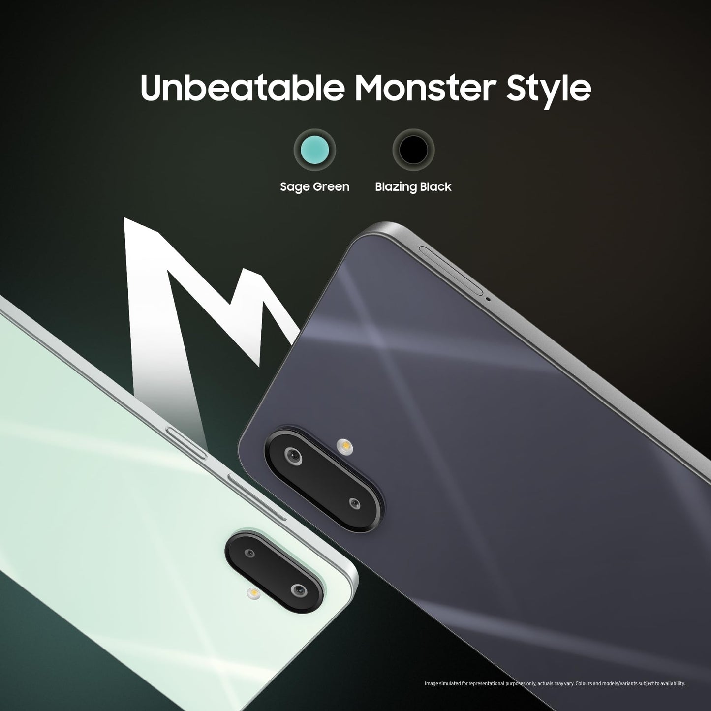 Samsung Galaxy M06 5G (Sage Green, 4GB RAM, 64GB Storage) | MediaTek Dimensity 6300 | AnTuTu Score 422K+ | 12 5G Bands| 25W Fast Charging | 4 Gen. of OS Upgrades | Without Charger