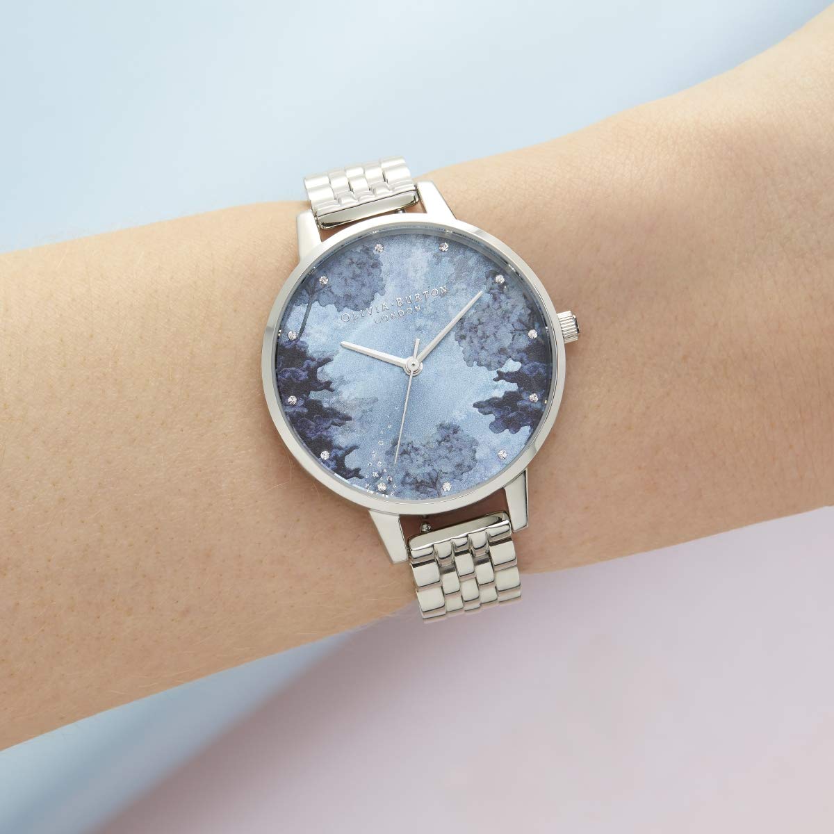 Olivia burton Under The Sea Analog Blue Dial Women's Watch-OB16US06