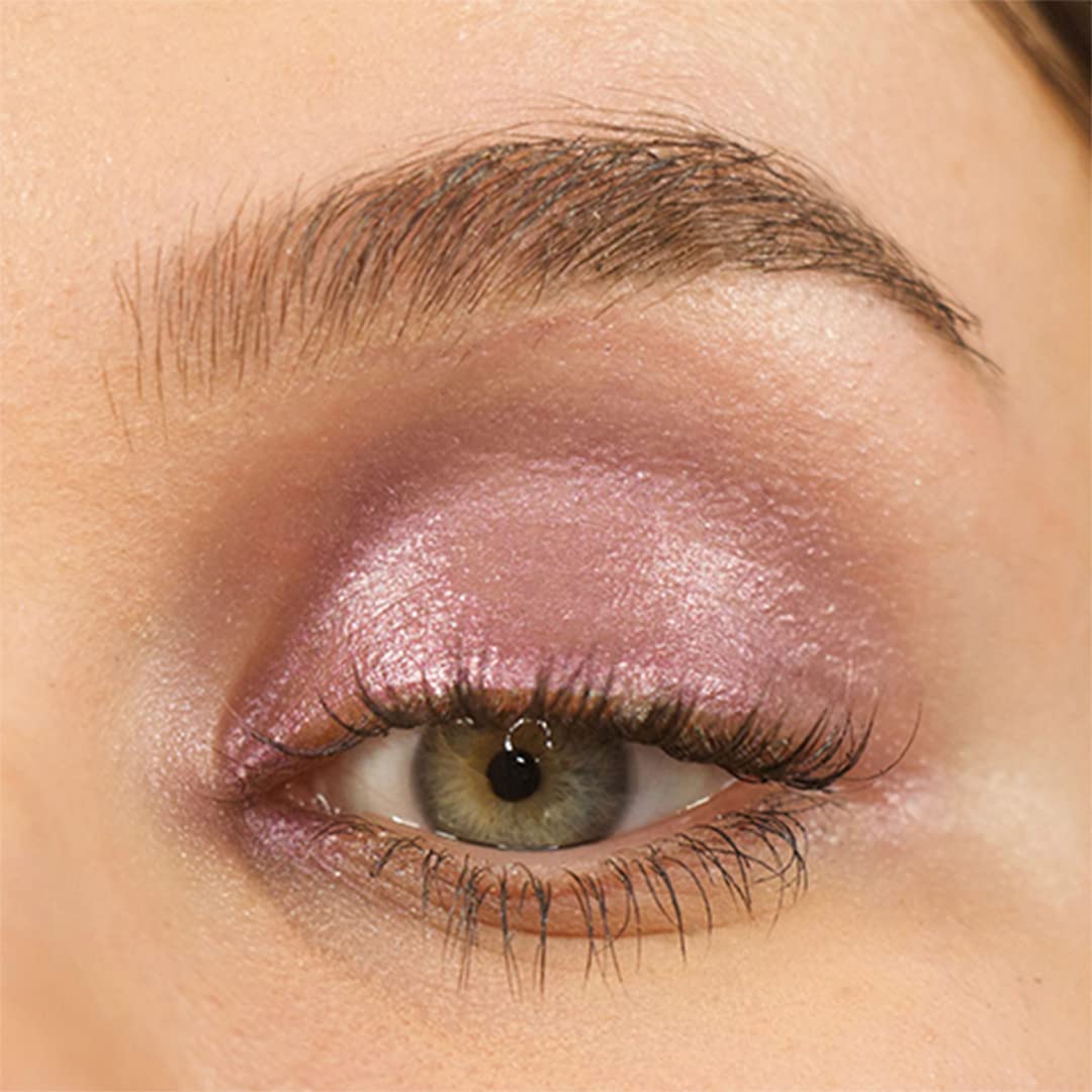 Makeup Revolution- Lustre Wand Shadow Stick- Euphoric Lilac | Ultra-pigmented & Shimmery lids | Seamless glide | Buildable, Metallic Formula | Sponge to dab & blend the shades-1.6 g