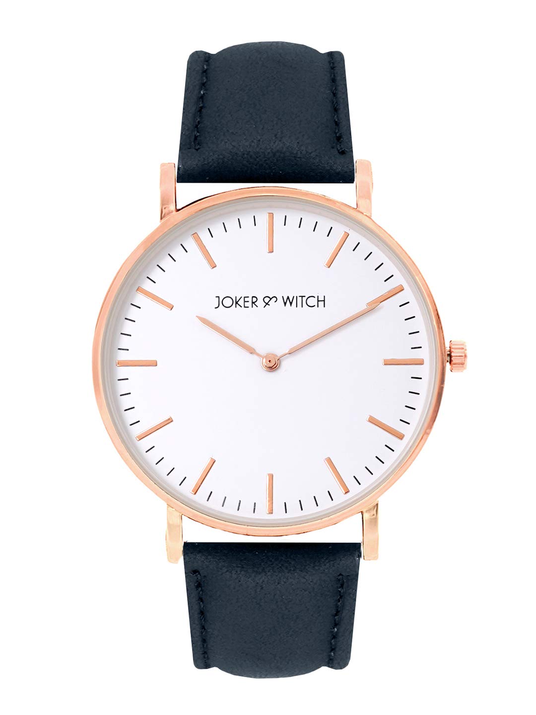 Joker & Witch Faux Leather Unisex Howl & Sophie Couple Analog Watch Gift Set For Men And Women, Dial_White