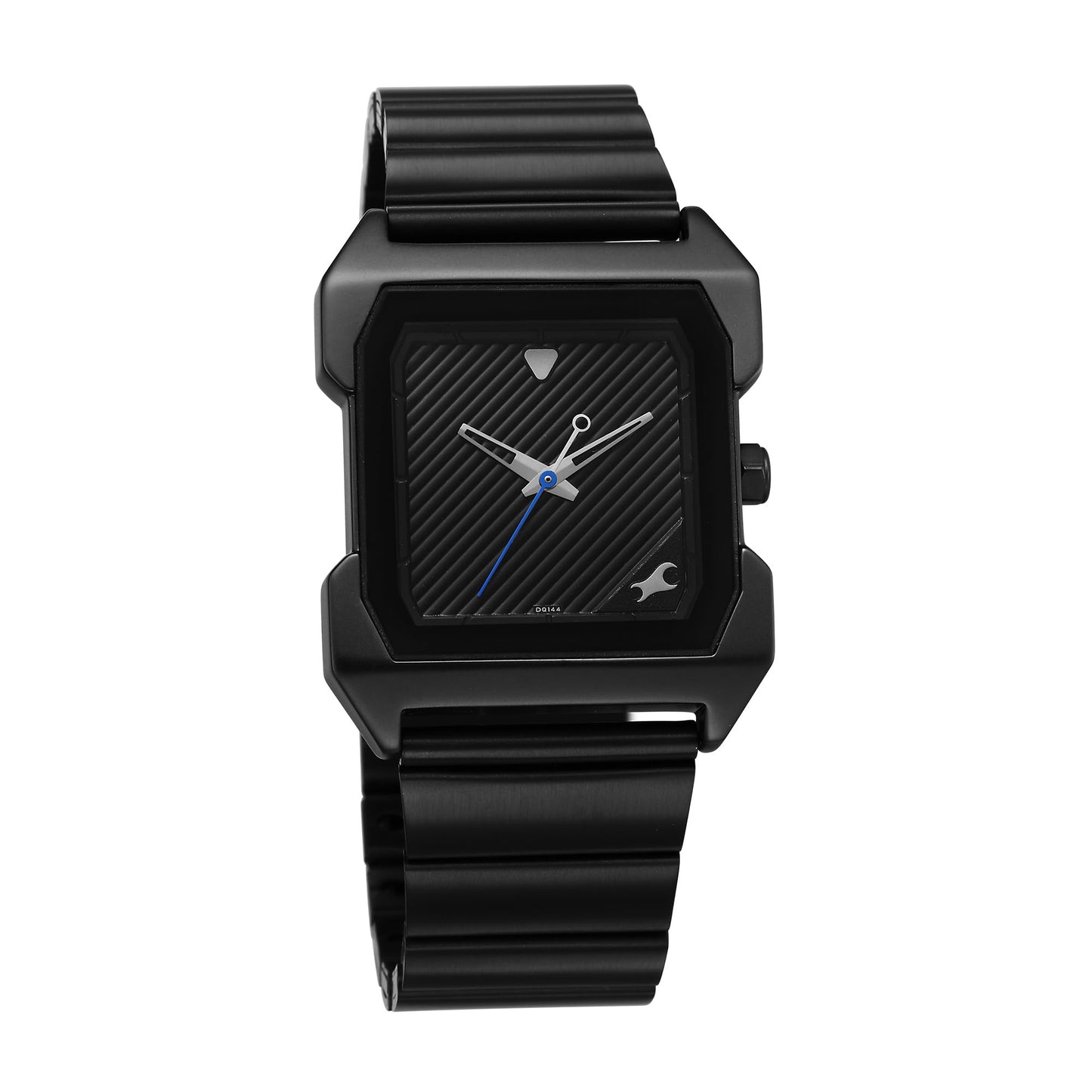 Fastrack Pulse II Quartz Analog Black Dial Stainless Steel Strap Watch for Men_1474NM02